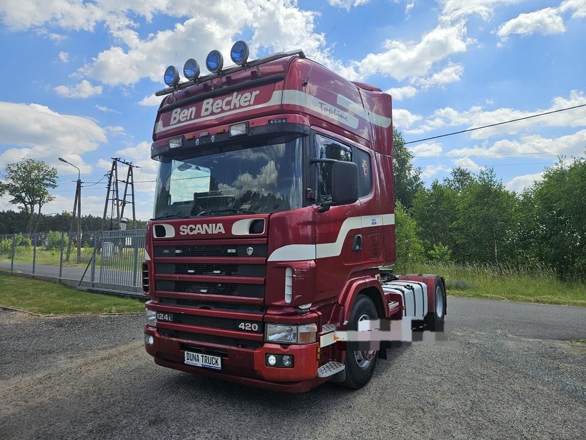 SCANIA R124 420 Retarder(UK)🇬🇧